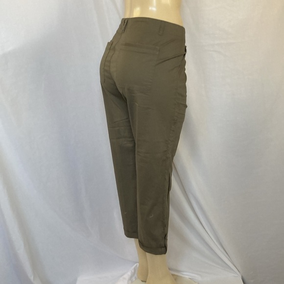 DEMOCRACY Jeans Women’s Flex-ellent Utility Cargo Pants Size 8 Olive Color NWOT - Picture 5 of 9